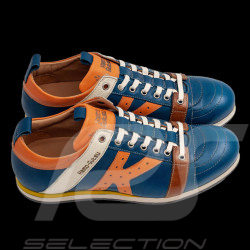 Chaussures Kamo-Gutsu The Original Tifo 042 Cuir Bleu Magia / Orange Carotte - Magia Carota - Homme