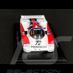 Porsche 962 C n° 72 11ème 24h Le Mans 1988 1/43 Spark S9874
