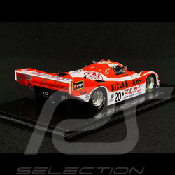 Porsche 962 C n° 20 19th 24h Le Mans 1990 1/43 Spark S9881