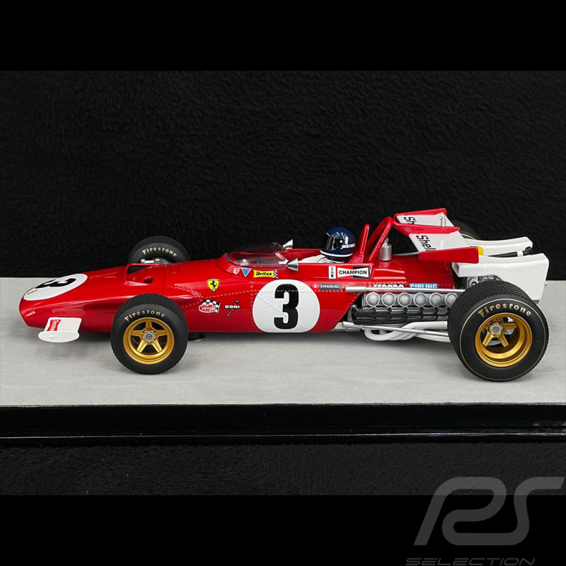 Jacky Ickx Ferrari 312B n° 3 Vainqueur GP Mexique 1970 F1 1/18 Tecnomodel TMD18-64D