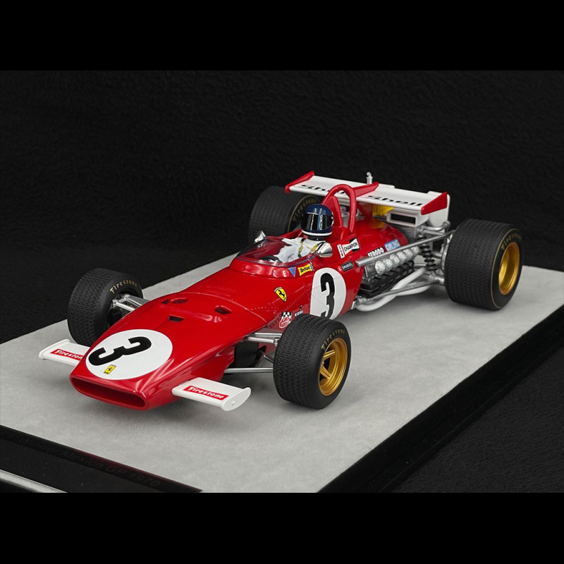 Jacky Ickx Ferrari 312B n° 3 Winner GP Mexico 1970 F1 1/18 Tecnomodel  TM18-64D