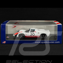 Porsche 910 Nr 36 Platz 3. 12h Sebring 1967 Mitter Patrick 1/43 Spark US270
