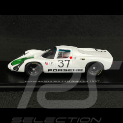 Porsche 910 Nr 37 Platz 4. 12h Sebring 1967 Herrmann Siffert 1/43 Spark US271
