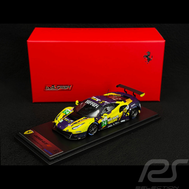 Ferrari 488 GTE Evo n° 74 5ème LMGTE Pro 24h Le Mans 2022 Riley Motorsports 1/43 Looksmart LSLM141