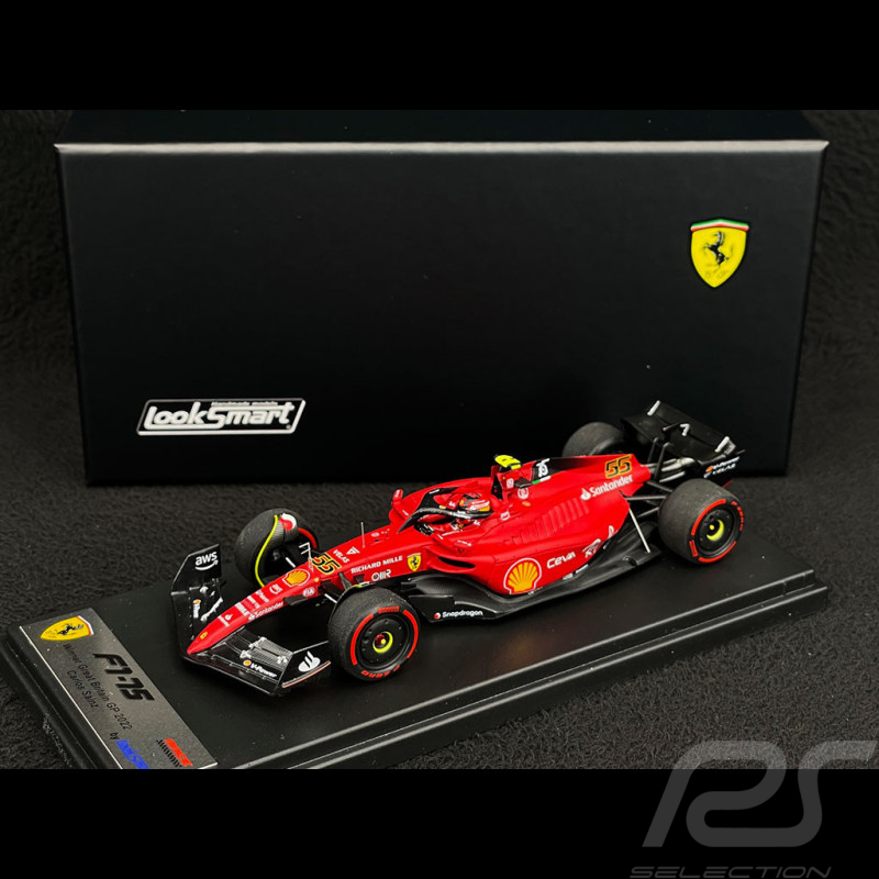 Carlos Sainz jr. Ferrari F1 F75 n° 55 Winner 2022 British F1 Grand Prix  1/43 Looksmart LSF1043