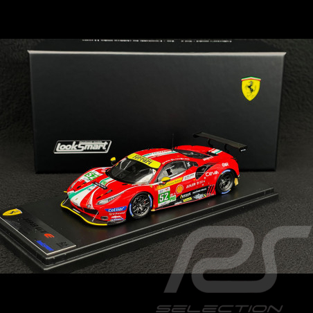 Ferrari 488 GTE Evo n° 52 2nd LMGTE Pro 24h Le Mans 2022 AF Corse 1/43 Looksmart LSLM140