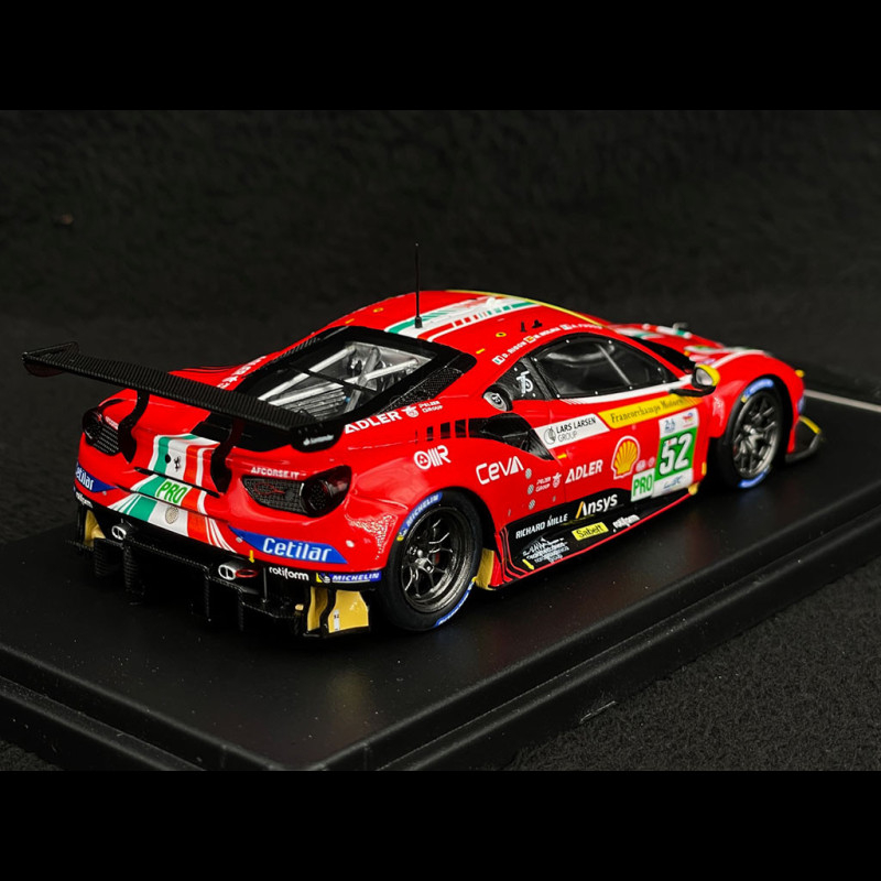 Ferrari 488 GTE Evo Inception #59 - 24H Du Mans 2022 (Échelle 1/43, LookSmart, Bleue)
