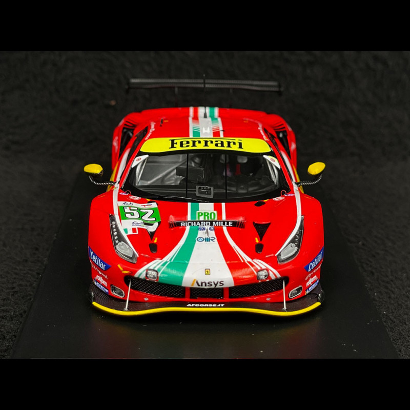 Ferrari 488 GTE Evo n° 52 3rd LMGTE Pro 24h Le Mans 2022 AF Corse 1/43  Looksmart LSLM140