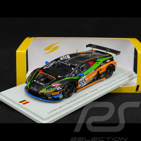 Lamborghini Huracan GT3 Evo n° 555 24h Spa-Francorchamps 2019 FFF Racing 1/43 Spark SB322