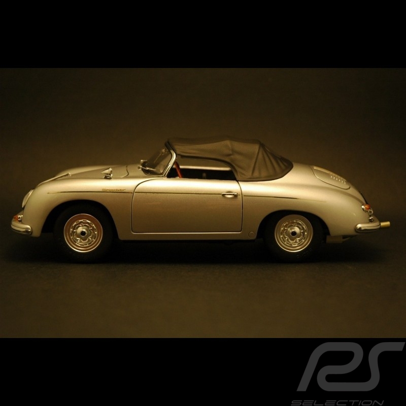 Porsche 356 A Speedster 1955 gris métal Porsche 356 A Speedster 1955 gris métal