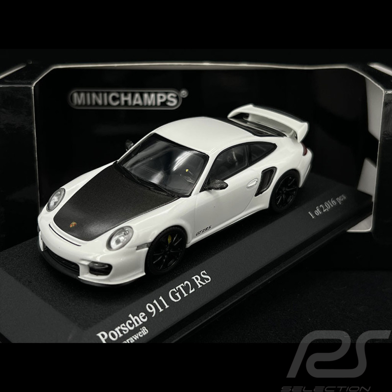 Porsche 911 GT2 RS Type 997 2010 Carraraweiß 1/43 Minichamps 400069400