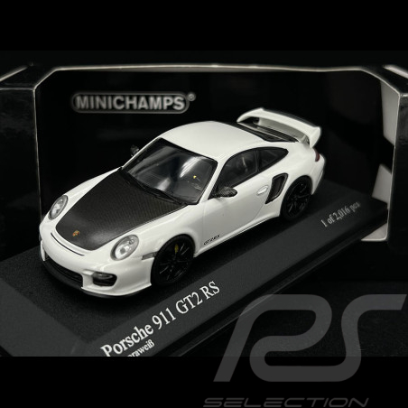 Porsche 911 GT2 RS Type 997 2010 Carrara White 1/43 Minichamps 400069400