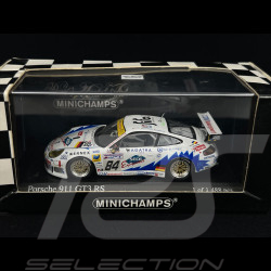 Porsche 911 GT3 RS Type 996 n° 84 24h Le Mans 2003 1/43 Minichamps 400036984