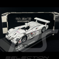 Audi R8 n° 5 24h Le Mans 2002 1/43 Minichamps 400021205