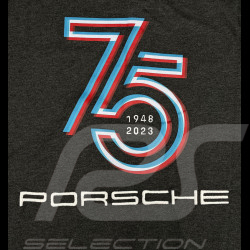 Porsche Polo-Shirt 75 Jahre Edition Sports Cars Dunkelgrau WAP1310P75Y - Unisex