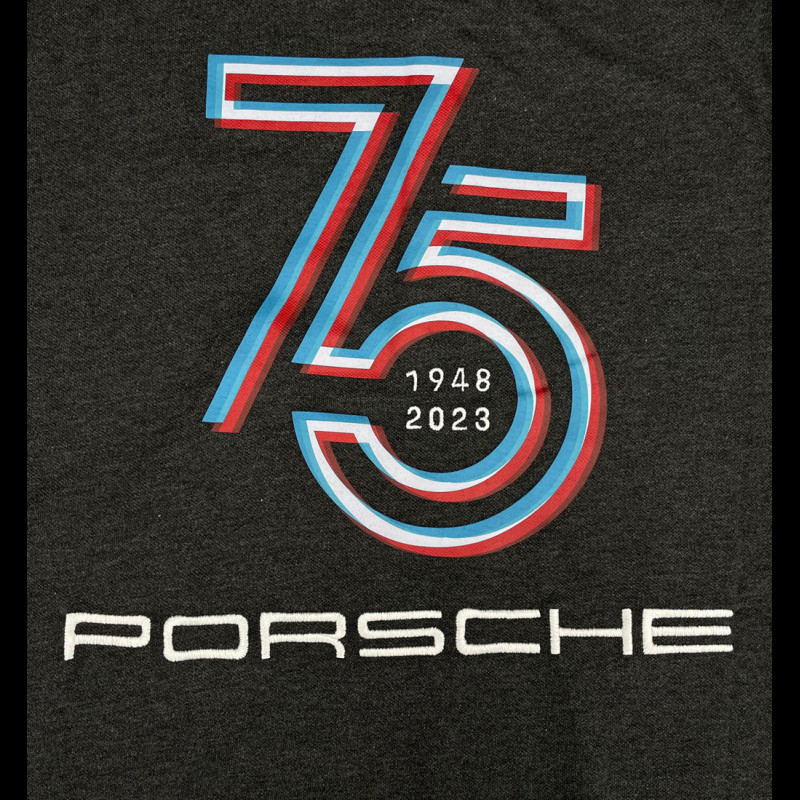 Porsche Polo-Shirt 75 Years Edition Sports Cars Dark Grey WAP1310P75Y ...