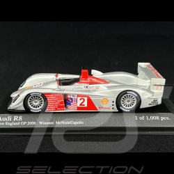 Audi R8 n° 2 Sieger New England GP 2006 1/43 Minichamps 400061302