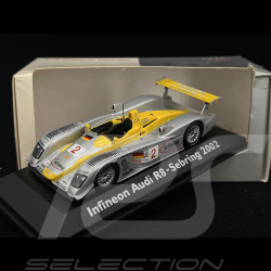 Infineon Audi R8 n° 2 Vainqueur 12h Sebring 2002 1/43 Minichamps 20000001348