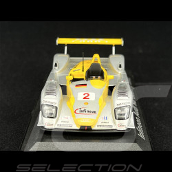 Infineon Audi R8 n° 2 Vainqueur 12h Sebring 2002 1/43 Minichamps 20000001348