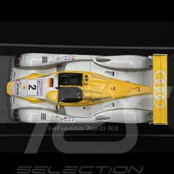 Infineon Audi R8 n° 2 2ème 24h Le Mans 2002 1/43 Minichamps 20000001409