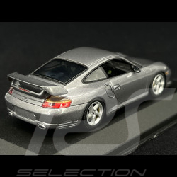 Porsche 911 GT2 Type 996 2001 Gris Kerguelen métallisé 1/43 Minichamps 430060122