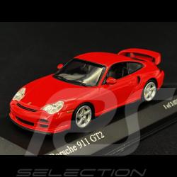 Porsche 911 GT2 Typ 996 2001 Indischrot 1/43 Minichamps 430060120