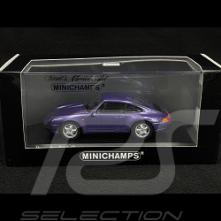 Porsche 911 Carrera type 993 1993 purple 1/43 Minichamps 430063011
