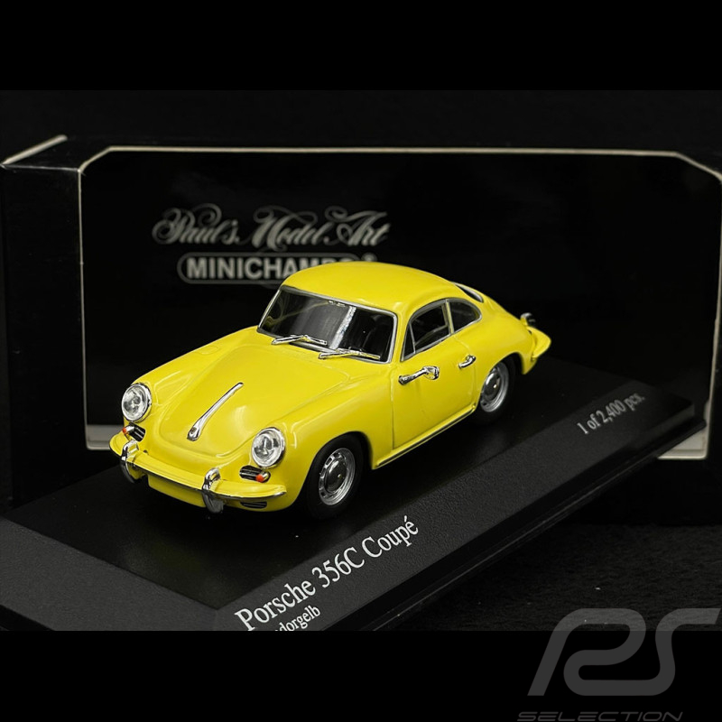 Porsche 356 C Coupé 1963 Condor yellow 1/43 Minichamps 430062327