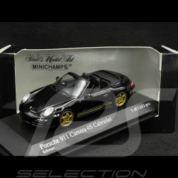 Porsche 911 Carrera 4S Cabriolet Typ 997 2006 Schwarz 1/43 Minichamps 400065331