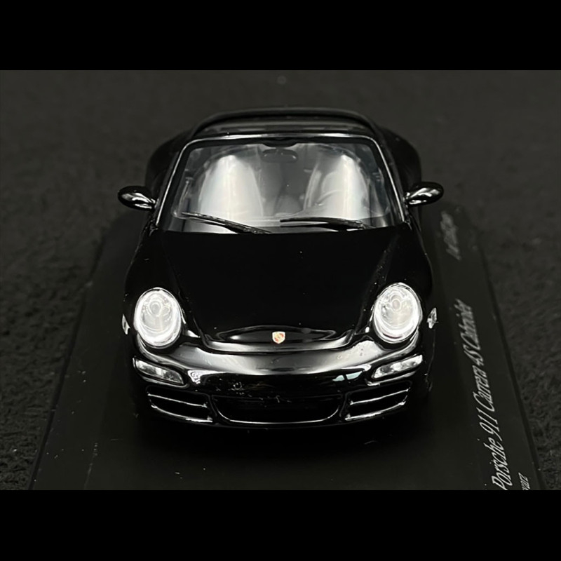 Porsche 911 Carrera 4S Cabriolet Type 997 2006 Black 1/43 Minichamps  400065331