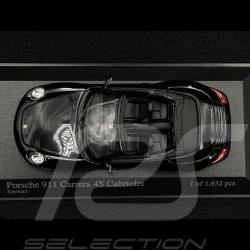 Porsche 911 Carrera 4S Cabriolet Typ 997 2006 Schwarz 1/43 Minichamps 400065331