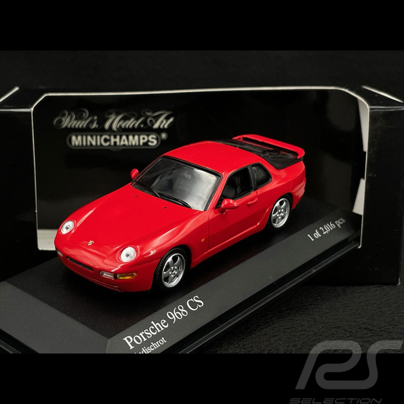 Porsche 968 CS Clubsport 1993 rouge indien 1/43 Minichamps 400062321