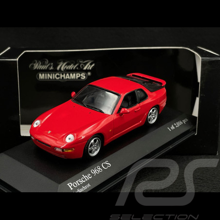 Porsche 968 CS Clubsport 1993 indian red 1/43 Minichamps 400062321