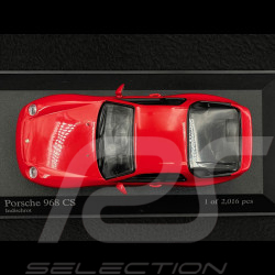 Porsche 968 CS Clubsport 1993 indischrot 1/43 Minichamps 400062321