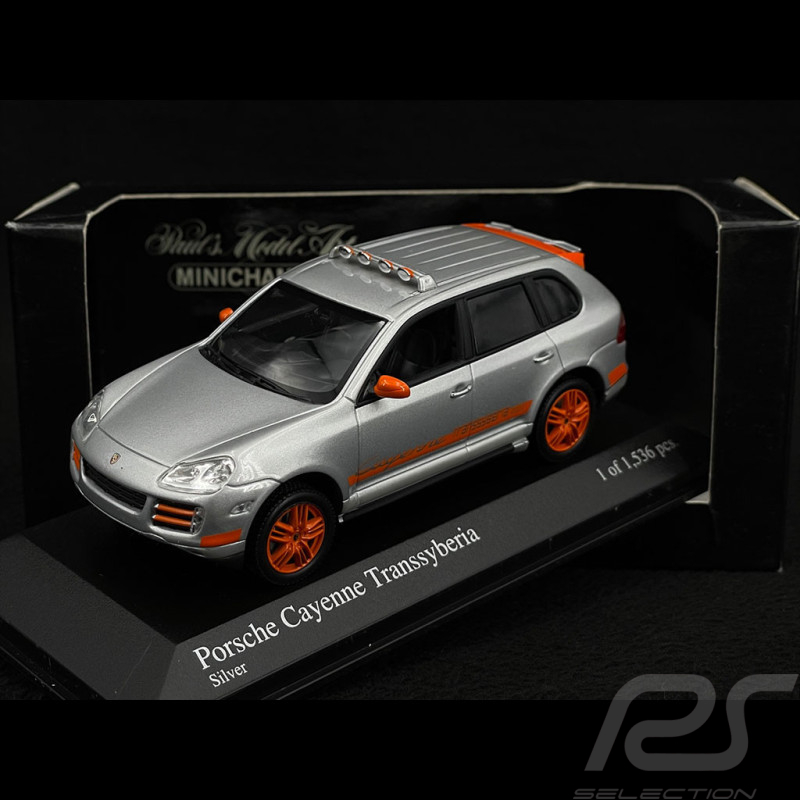 Porsche Cayenne Transsyberia 2007 silver 1/43 Minichamps 400066290