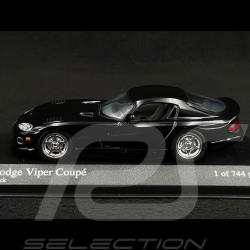 Dodge Viper Coupé 1993 Schwarz 1/43 Minichamps 430144024