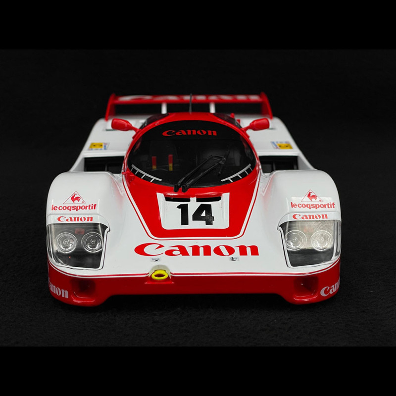 Voiture Miniature Solido Porsche 956LH 24H Le Mans 1983, échelle 1:18 - Neuf En Boîte, Rouge Et Blanc