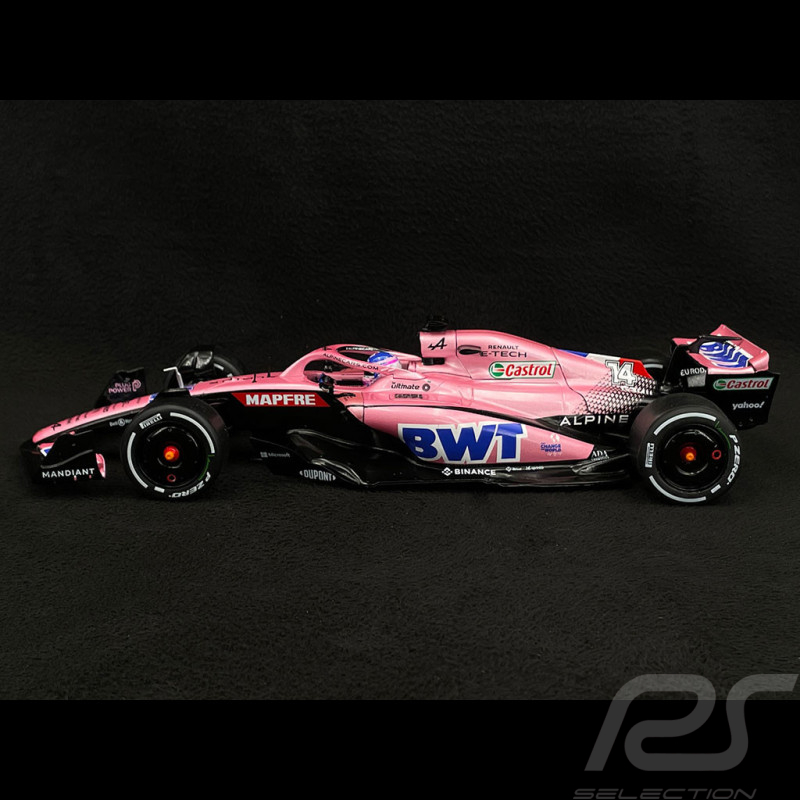 Fernando Alonso Alpine A522 n° 14 GP Bahrain 2022 F1 1/18 Solido S1808801