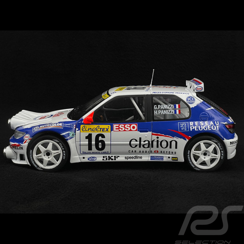 Peugeot 306 Maxi n° 16 Rallye Monte Carlo 1992 1/18 Solido S1808303
