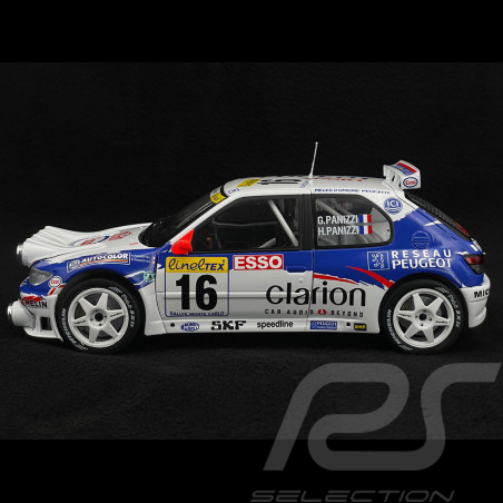 Peugeot 306 Maxi n° 16 Rallye Monte Carlo 1992 1/18 Solido S1808303