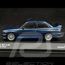 BMW E30 B6 Alpina 1989 Alpina Blue 1/43 Solido S4312001