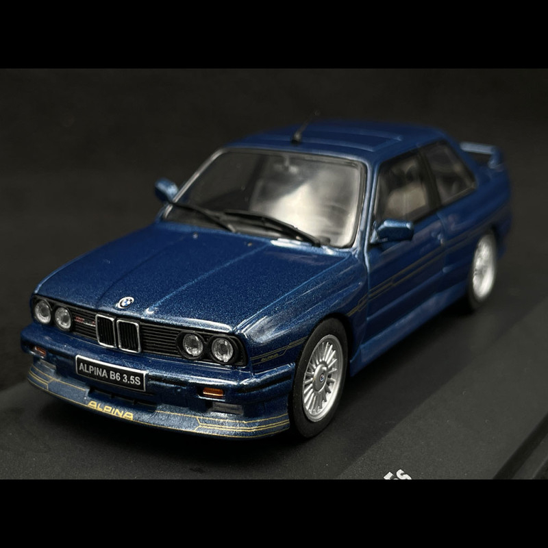 1989 BMW E30 M3 ALPINA B6 3.5S ALPINA BLUE 1/43 DIECAST CAR BY SOLIDO  S4312001