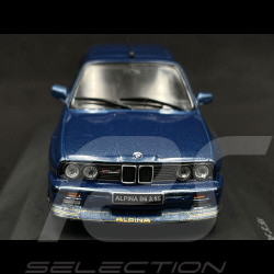 BMW E30 B6 Alpina 1989 Alpina Blue 1/43 Solido S4312001