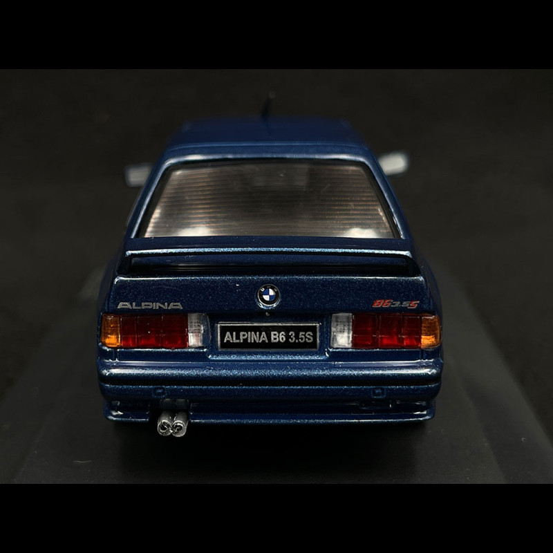 BMW ALPINA E30 B6 3.5S Bleu 1990 – Solido 1/43 S4312001 Neuve Sous Blister