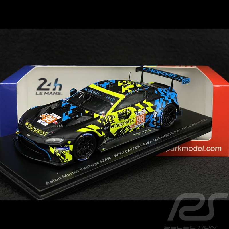 Aston Martin Vantage AMR n° 98 3rd 24h Le Mans 2022 1/43 Spark S8655