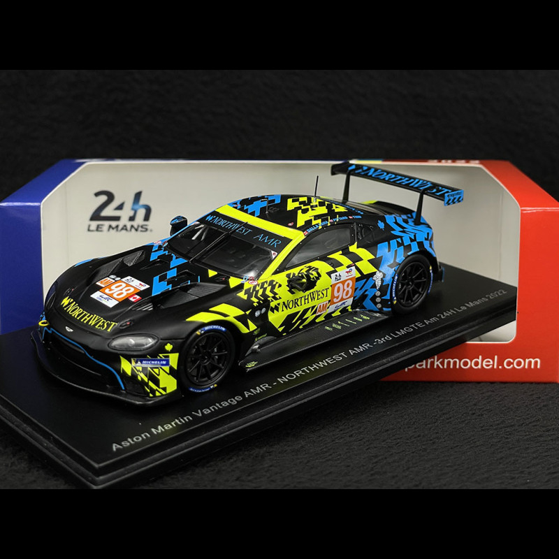 Spark S8655 ASTON MARTIN Vantage AMR N°98 NORTHWEST 2023 3ème LMGTE Am 1/43