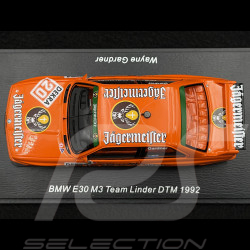 Wayne Gardner BMW M3 E30 n° 20 DTM 1992 1/43 Spark SG605