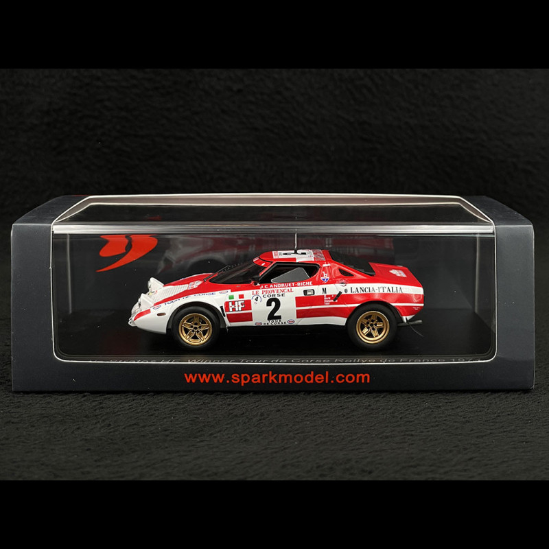 Lancia Stratos HF Winner Tour De Corse 1981 Darniche-Mahe 1:43 SPARK