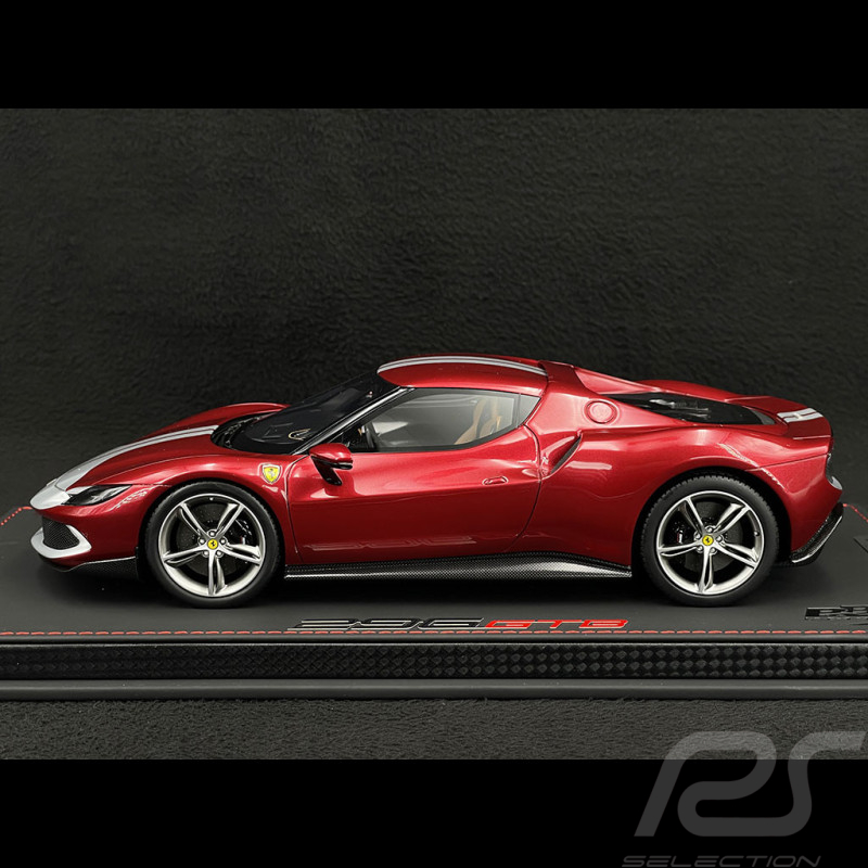 Ferrari 296 Assetto Fiorano 2021 Imola Metallic Red 1/18 BBR Models P18211B1