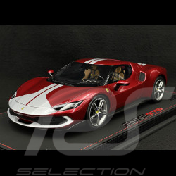 Ferrari 296 Assetto Fiorano 2021 Imola Metallic Red 1/18 BBR Models P18211B1